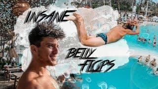 Insane Belly Flops with Benjamin Forthun and Ras Brøgger! | The Peacock Brothers
