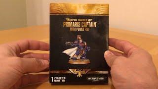 Space Marine Primaris Captain Store Anniversary Model: Out of The Pack Review and Rules Reflections