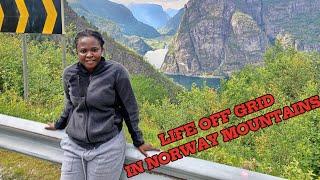 LIFE OFF-GRID |Mountain Camping in Norway, Crossing World's Road Longest Tunnel | Living on wheels