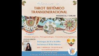 Tarot sistémico #transgeneracional con Cecilia García Robles