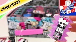 Monster High Lunchbox met cosmetic Make-up Sierraden en Nagellak unboxing