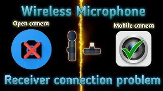 Without Open camera apps | Receiver connection problem Solve|