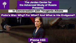 Fiona Hill in Conversation with Yevgenia Albats at NYU's Jordan Center for Advanced Study of Russia