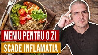 Meniu antiinflamator pentru o zi intreaga, util si la dieta