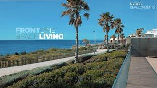 Experience Luxury Beachfront Living: Stunning Villa with Infinity Pool and Mediterranean Views