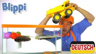 Blippi Deutsch - Blippi spielt "Schwimmen oder Sinken" | Abenteuer und Videos für Kinder