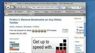 Howto:  Remove Toolbars in All Versions of Firefox