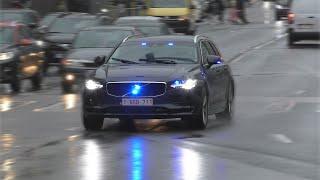 [High-Speed!] 4x Volvo Anti Overval Brigade / Brigade Anti Agression zone de Police Brussel-Elsene