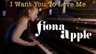 I Want You To Love Me – Fiona Apple (Live at The New Yorker Festival 2020 HD)