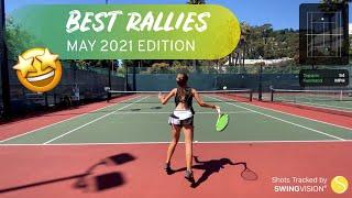 SwingVision Tennis Highlights   Top 5 of May 2021