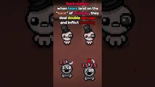 Hatty School "Backstabber" Synergies/Showcase in Tboi #shorts #isaac #tboi #repentance #showcase