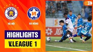 Highlights: Hà Nội - Đà Nẵng | "Kịch bản" hiệp 2 cực hấp dẫn, kết cục vui cho chủ nhà