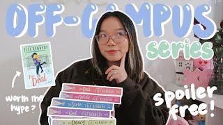 reading the MOST popular booktok sports romance series | off-campus reading vlog *spoiler free*