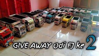 PROGRAM give away Odi FJ ke 2 || miniatur truk oleng ||