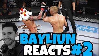 BAYLIUN REACTS #2 MMAFRoO vs EK MR CHICKEN | EA UFC 3