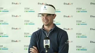 Beau Hossler Friday Flash Interview 2022 The RSM Classic · Round 2