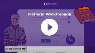 How to use the Universal CPA Platform (Demo)