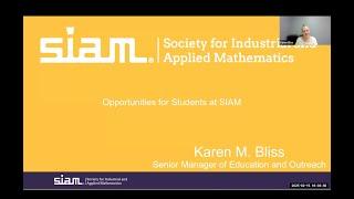 Opportunities for Students at SIAM