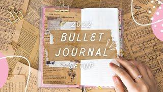  My 2022 Bullet Journal Setup in a Hobonichi Weeks 