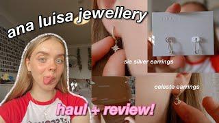 ANA LUISA jewellery UNBOXING + REVIEW 2021 *sustainable and minimal*