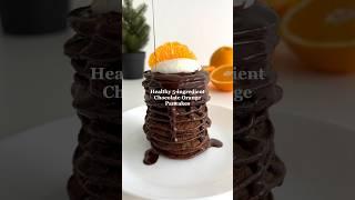 Healthy Chocolate Pancakes A fun breakfast idea #healthyrecipes #glutenfree #breakfastideas