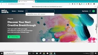 SKILLSHARE FREE ONLINE COURSES ACCOUNT - Upgrade To Skillshare Free Premium Account 2020