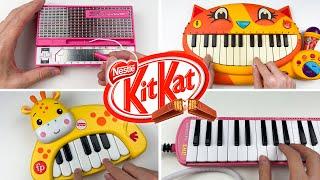 KitKat commercial jingle on cool different instruments