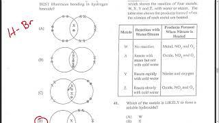 CXC/CSEC Chemistry paper 1 June 2020. Simple and easy explanations!!