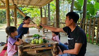 Hon Still Angry Ninh And Fresh Onions Prepare For Breakfast/Daily Life - Le Thi Hon