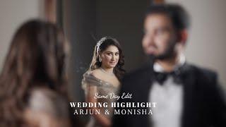 SAME DAY EDIT | ARJUN & MONISHA| FOREVER STUDIOS