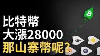 比特幣大漲28000︱比特币貪婪危機 !︱以太币︱山寨币會補漲機會 ?