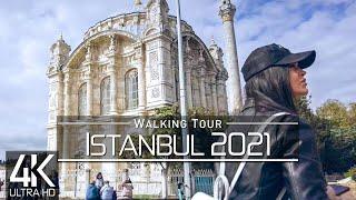 【4K 60fps】 VIRTUAL WALKING TOUR:  «Istanbul - Turkey 2022»  ORIGINAL SOUNDS  NO COMMENT  ASMR