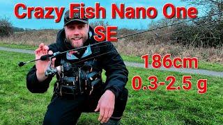 Crazy Fish Nano One SE new Rod and Crazy Action!!!