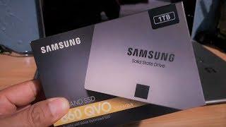 Adding Samsung 860 QVO 1TB SSD to Dell Precision M3800