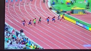 Fred Kerley 9.86 wins men 100m final at the World championship 2022