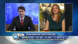 Prime Minister Justin Trudeau on his first year in office