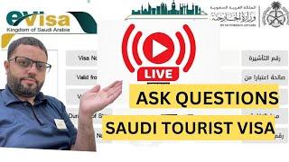 Explore With Shafiq is going live! Ask Questions About Saudi Tourist Visa