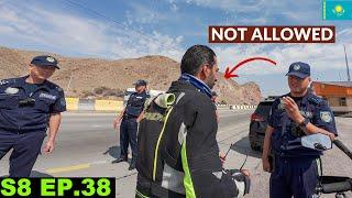 When the Kazakh Police STOPPED ME on the Way to Russia  S8 EP.38 | Pakistan to Japan Motorcycle