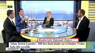 Adnan Oktar'ın kitapları İsrail'in ünlü TV kanalı i24 News'ta tanıtıld