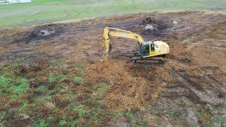 Clearing Out A Woods With A John Deere 200 CLC Excavator Season 5 Episode 45