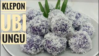 Resep klepon ubi ungu