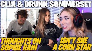 SOMMERSET Asked CLIX About His New CRUSH SOPHIE RAIN While She Was DRUNK | Fortnite