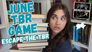 June TBR  The Amazing Readathon TBR ️ Escape the TBR: June TBR Game