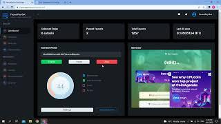 Bitcoin FaucetPay Bot - Automatic Collection BTC Coins from Faucet