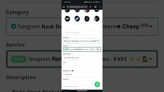 telegram premium ranking members.|| also rank down members  best smm panel telegram members #smm