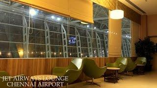 Jet Airways Lounge at Chennai Airport- India