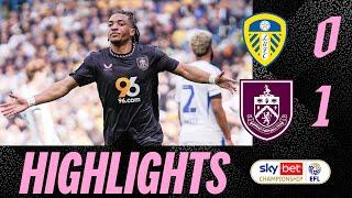 Koleosho Strike Sees Clarets Take The Points | HIGHLIGHTS | Leeds United 0-1 Burnley