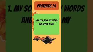 My Son, Keep my WORDS!