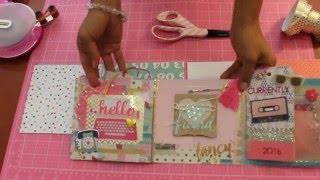 Flip Book Tutorial! EASY!!  2016  Snail Mail Swap w/a friend