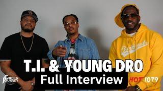 T.I. & Young Dro Full Interview:    Collab with Kirk Franklin, Faith, Addiction Recovery & More.